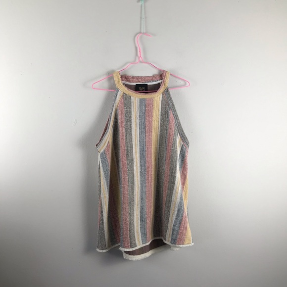 W5 Tops - W5 | textured colorful striped top